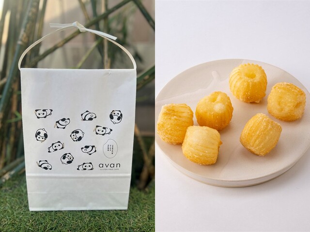 「もちチュロ（パンダパッケージ）」＜価格：1,600円〜（税込）＞ 【エキュート上野でパンダフェア「PANDA PARK」開催！「たれぱんだ」のポップアップショップもオープン！】