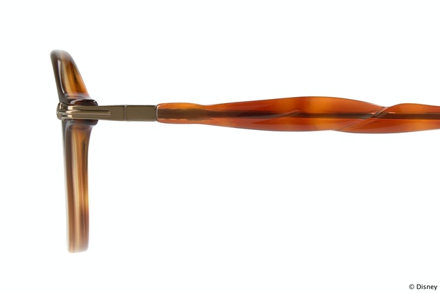 ZA221026_48E1（ブラウングラデーション）｜『わんわん物語』 レディ｜13,300円（税込・セットレンズ代込）｜ディズニー コレクション created by Zoff “FURRY series”