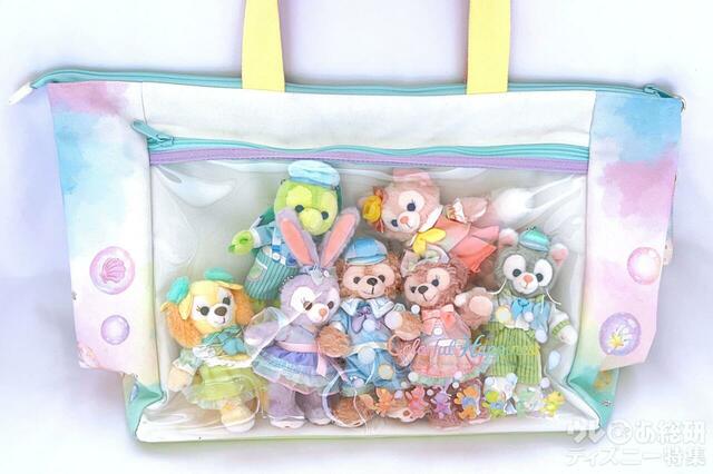 バッグ類グッズ1位:20周年のトートバッグ&ぬいぐるみバッジ