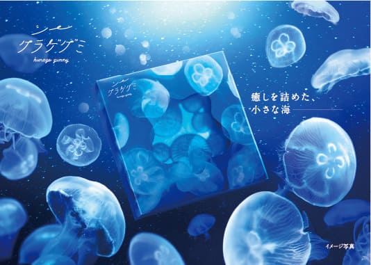 【カンロ　エモかわ商品おすすめその２】「シークラゲグミ」99g / 1,500円