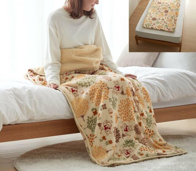 マイクロファイバーのつつ毛布(選べるキャラクター)｜￥3,990～6,990 （税込）