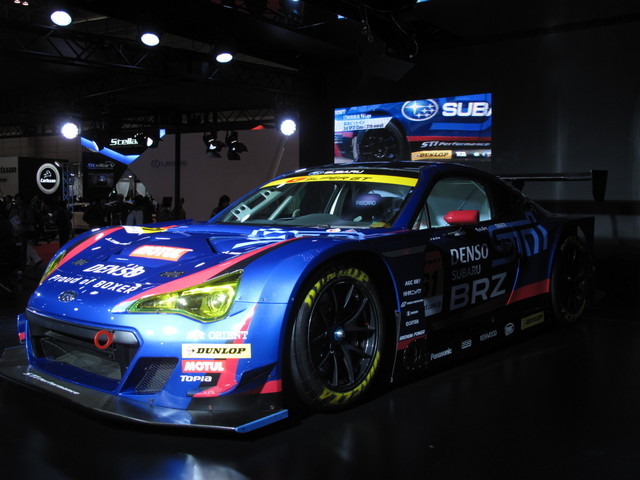 東京オートサロン2015・SUBARUブース：SUBARU BRZ GT300 2015　サイド