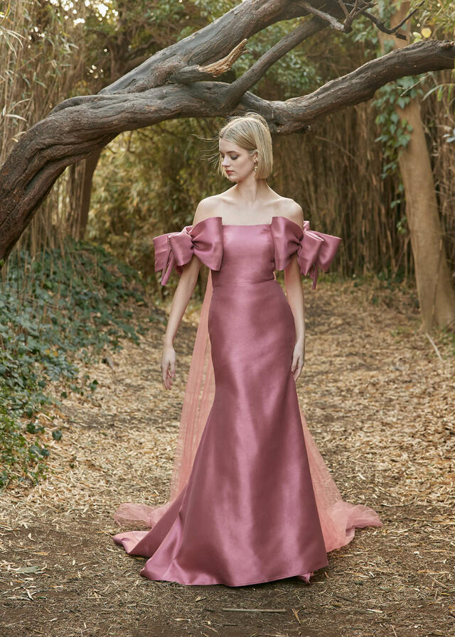 クラウディア｜「K.RANNE-クランネ-」新作ウェディングドレス｜KNE0040_Rose