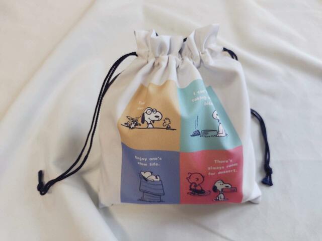 モノを入れて、キュッとした状態