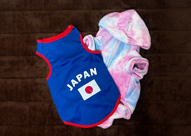 【SHEINペット用品】通常ならこの2着で予算の3,000円を使い切ってしまいそうです