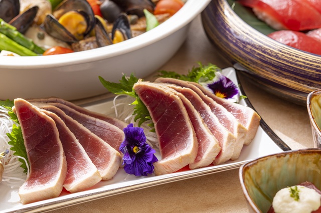 鮮彩(せんさい)ランチビュッフェ 春晴(はるば)るまぐろ