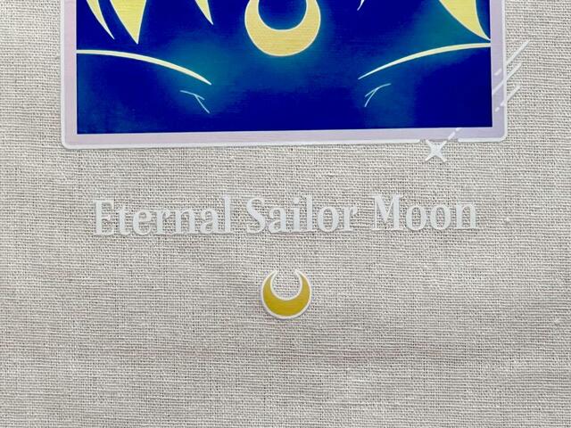 バックにもロゴがあるのがうれしいですね!【3COINS×セーラームーン】トートBAG/550円(税込)