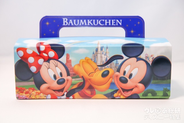 バウムクーヘン 1400円｜ミッキーたちのイラスト