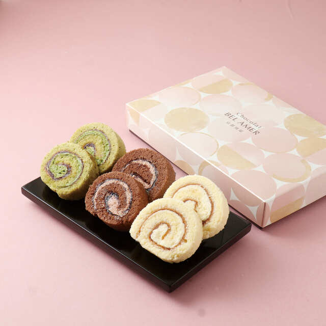 【ベルアメール 京都別邸】「ショコラロール」3個入 ￥1,080、6個入 ￥1,944、9個入 ￥2,916