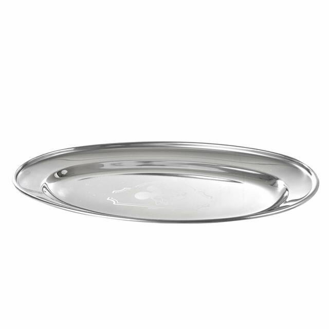 ミッキー プレート オーバル ステンレス DISNEY レトロ喫茶 2,200円