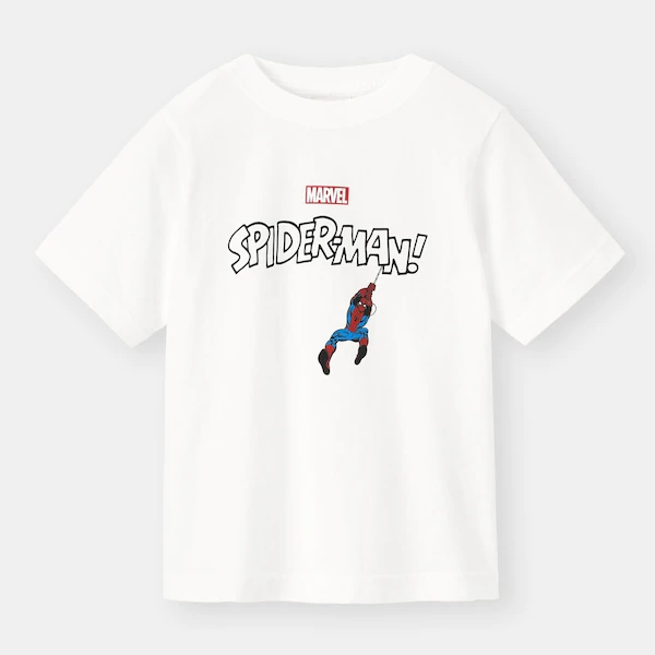 KIDS(男女兼用)グラフィックT(半袖)MARVEL 990円+税