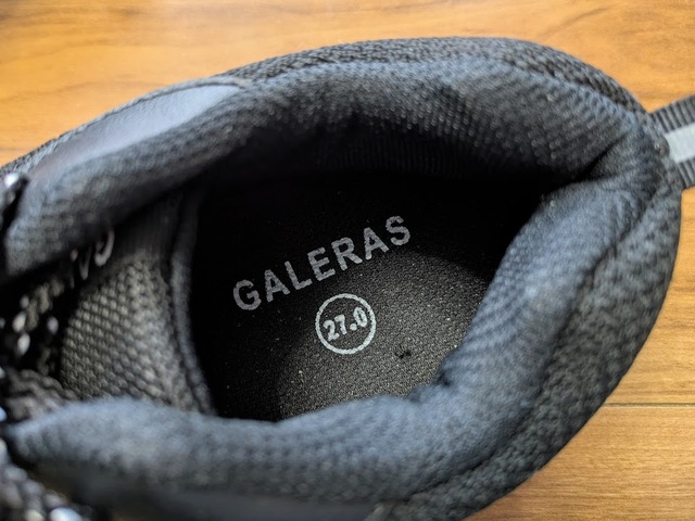 【ワークマン ガレラスシューズライト2】サイズは24.5～27.0cm、28.0cmの7展開です