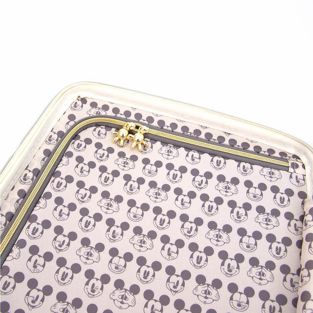 【ディズニー】スーツケース Sサイズ ミッキーマウス フェイスホワイト 14,300円