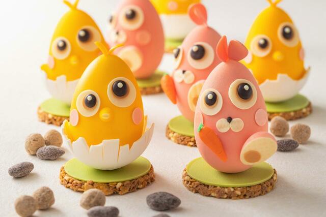 「イースターエッグショコラ」<1個 2,376円>【ザ・キャピトルホテル 東急「春のスイーツコレクション 2024」】