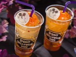 スパークリングドリンク(ティーゼリー＆オレンジ)「ディズニー・ハロウィーン」2022年｜スペシャルドリンク