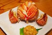 魚金 本店／毛蟹（カニみそ付）