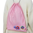 【GREEN×EXPO 2027】EX27 TK 【ミャクミャク】 ナップザック（ピンク）1,980円　※両面デザイン