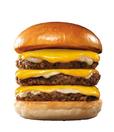 トリプル絶品チーズバーガー　870 円（通常価格1,120 円）