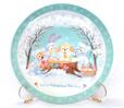 「ダッフィー＆フレンズのホワイト・ウィンタータイム・ワンダーズ」プレート