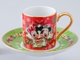 デミタスカップ＆ソーサー ¥2,350｜東京ディズニーランド「クリスマス・ファンタジー」（2016年）スペシャルグッズ