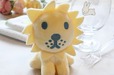 【「タイトーくじ　ブルーナアニマル　Dot Pattern Collection」】D賞　チャーム付きマスコット／今回のA賞が「特大サイズぬいぐるみ ライオン」なのもあり、マスコットはライオンで即決でした。