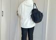 【ワークマン マルチポケット トートバッグ】持ち手が長くて持ちやすい