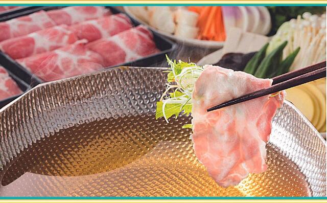 「飲茶15種と三元豚しゃぶしゃぶコース」【ザ ブッフェ 大和富山店】