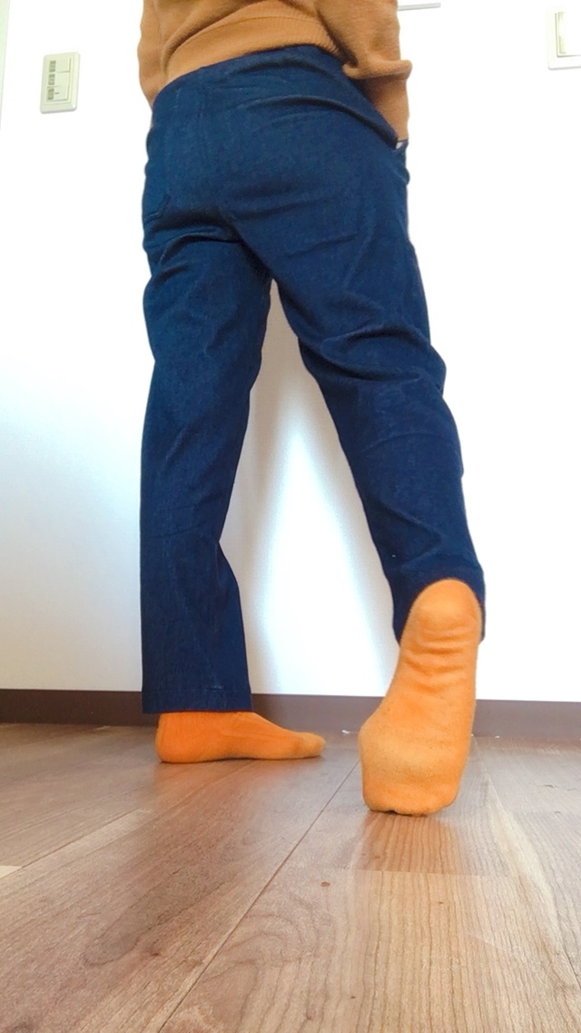 【ユニクロ】ジャージーリラックスアンクルパンツ／ポケットもしっかりあるのが嬉しい