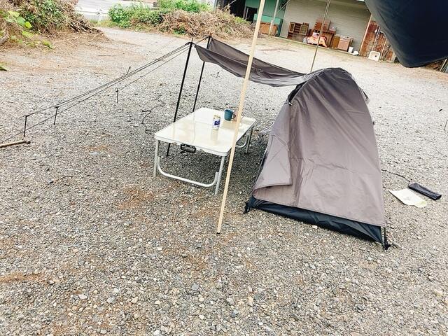 【ワークマン 電動ドライバー対応スクリューペグ 25cm】どんなテントやタープの色にも合わせやすい