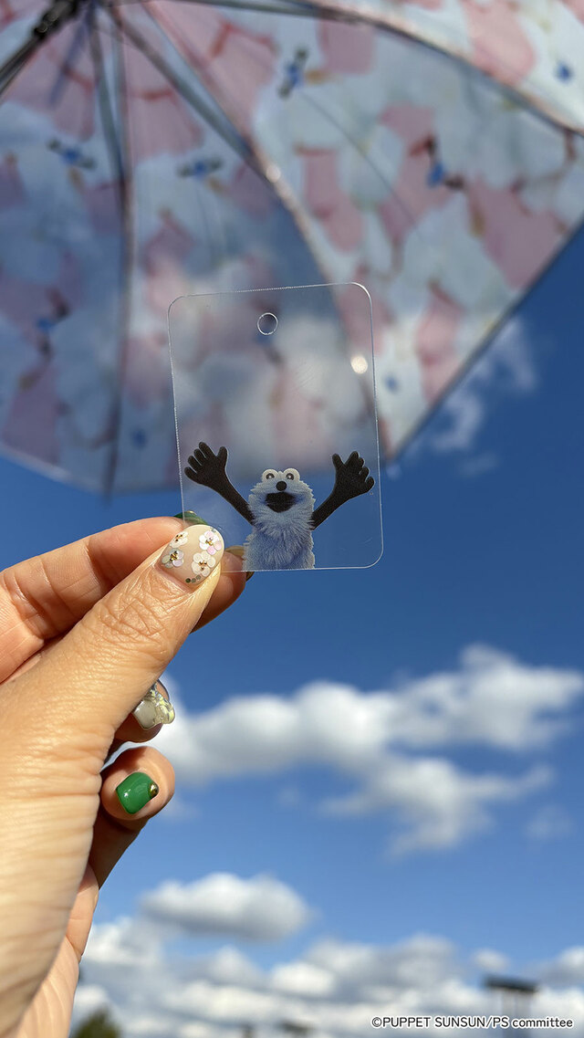 【パペットスンスン×Wpc.／Wpc. Patterns】各コラボアイテムにはクリアなタグが付いています