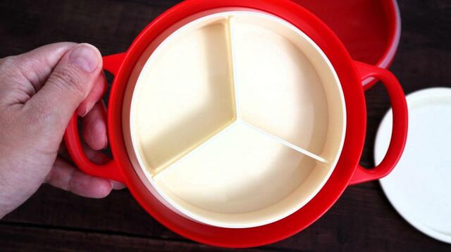 【ル・クルーゼ ランチボックスBOOK】1段と2段、さらに仕切り有り・なしの3Way仕様