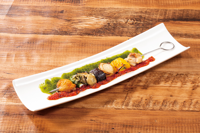 ジャンボBBQ串ダブルソース