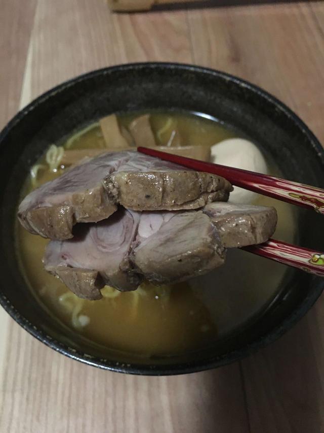 「がんこラーメン」豚骨醤油のチャーシュー