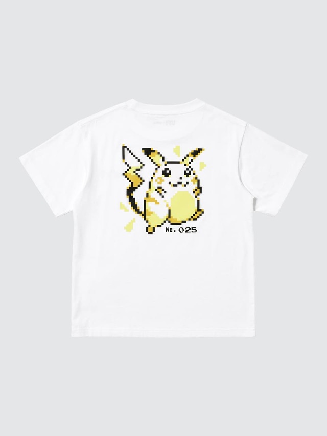 【ユニクロ「ポケモンUT」第2弾】「ポケモン UT」KIDS 990円/バックプリントに大きくピカチュウがデザインされたTシャツ