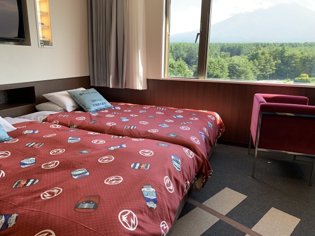 富士山もバッチリみえる!