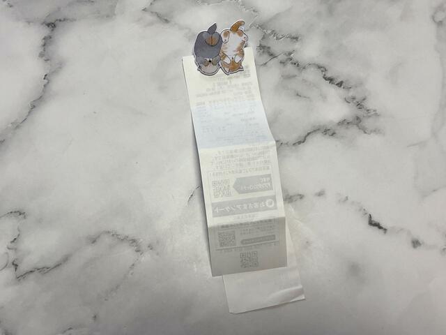 領収書の整理にもGood