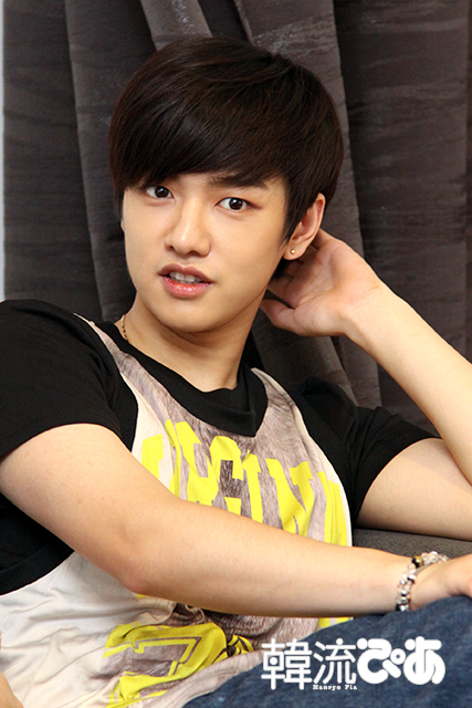 CROSS GENE・シン＠『韓流ぴあ』取材中