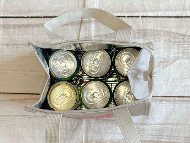 350mlの缶が6本入ります！