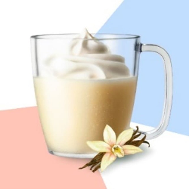 【スターバックス コーヒー 越谷イオンレイクタウン mori 3階店】「キッズ バニラ クリーム フラペチーノ®」＜お持ち帰りの場合＞ ¥432 ＜店内ご利用の場合＞ ¥440 