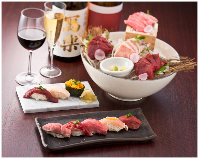 『池袋東口 肉寿司』