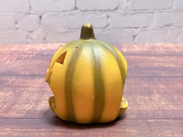 【ナチュラルキッチン】キャンドルポットミニカボチャ　グリーン／税込110円