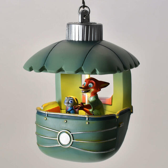 ジュディ・ホップス&ニック・ワイルド オーナメント ライトアップ Disney Christmas Ornament 2,800円