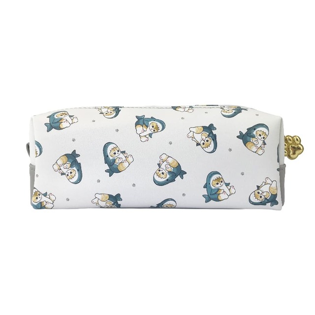 【モフサンド】長角ポーチ サメにゃん 背面