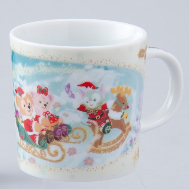 マグ ¥1,500｜ダッフィーのクリスマス（2016年）スペシャルグッズ