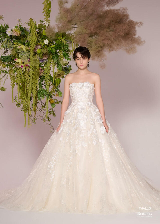 「Irida maison(イリーダメゾン)」新作ウェディングドレス IM-0034_OffWhite