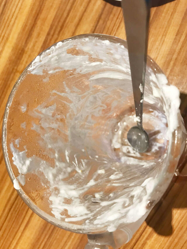 ついに完食!!!!!【びっくりドンキーのジョッキパフェ(ピーチ)】