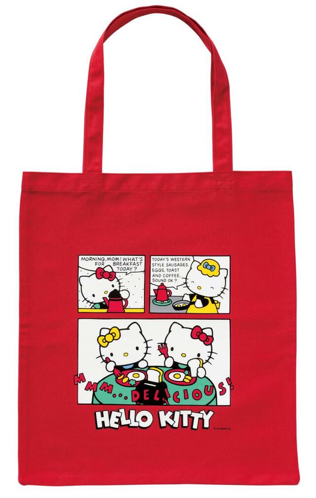 C賞トートバッグ(全3種)【Happyくじ『HELLO KITTY 50th〜ハッピーアニバーサリー★〜』】