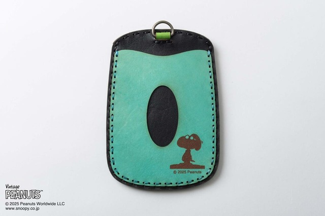 【PEANUTS×OJAGA DESIGN】カードケース [JOE COOL]／カラーリングもとってもかわいいです