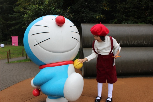 ドラえもんと会えたよ。