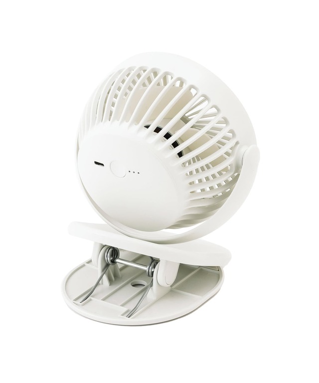 【3COINSの暑さ対策グッズ売上ランキング 3位】「充電式クリップファン」1,980円（税込）
